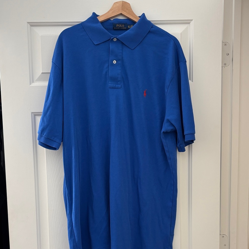 Polo by Ralph Lauren Men's Royal Blue Polo Shirt